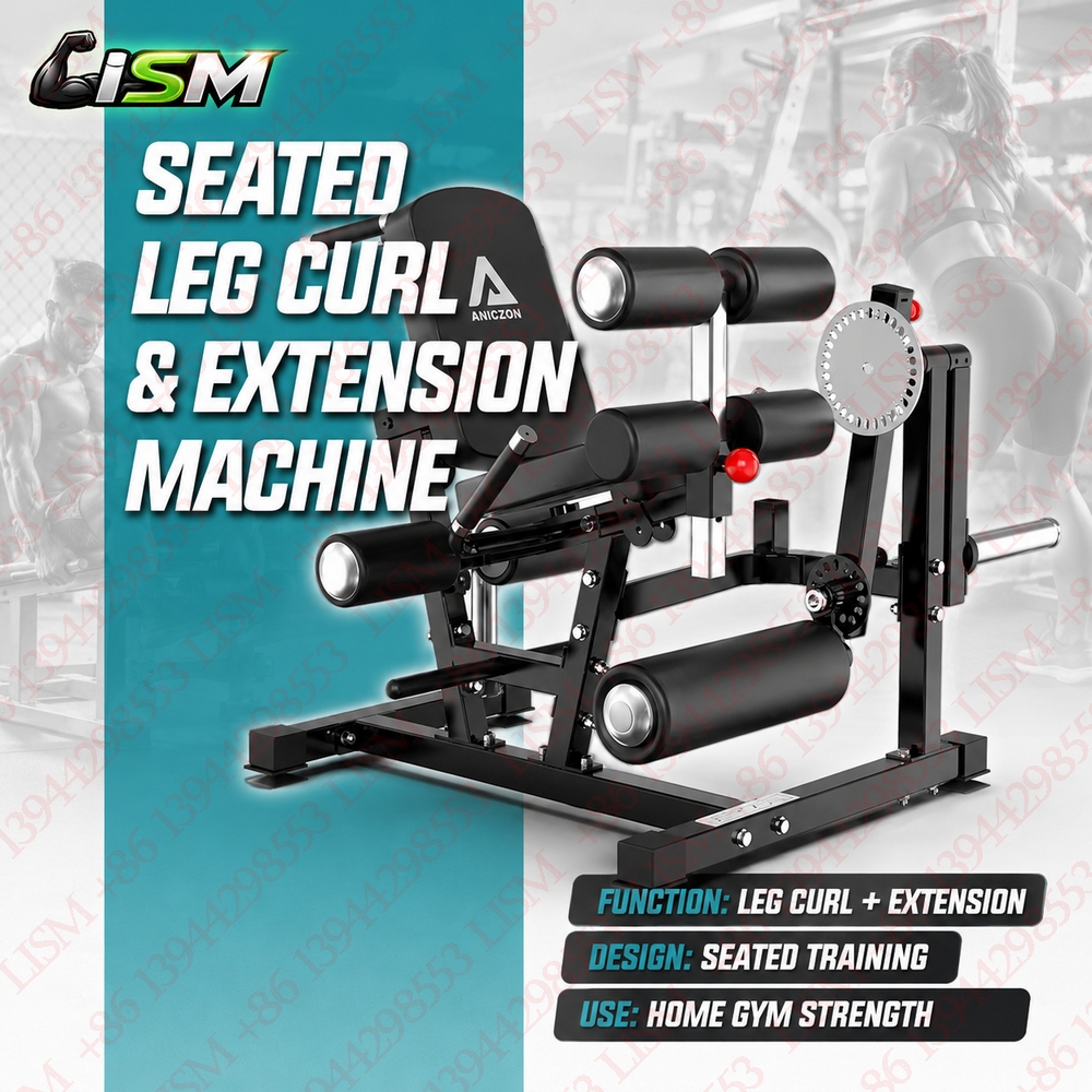 Home Gym Leg Extension Machine - Seated Leg Curl Extension Machine Lower