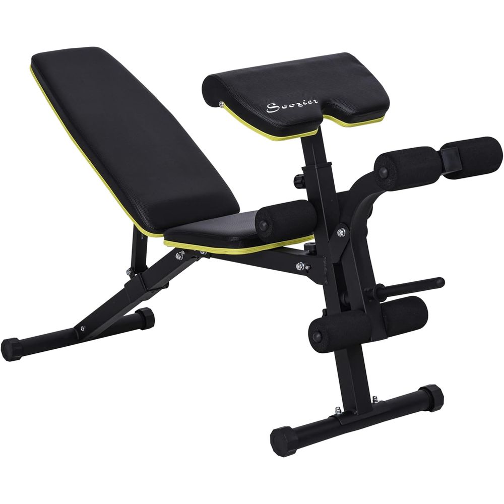 Home Gym Essentials - Curl and Leg Extension Adjustable Workout