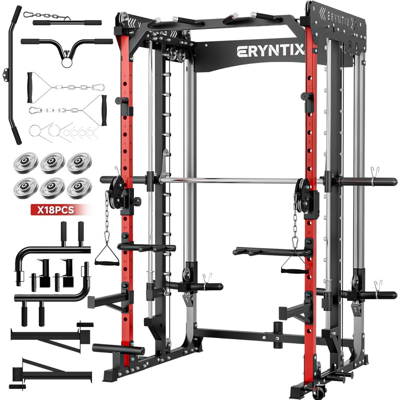 Home Gym One Machine - Smith Machine, 2600 LBS Capacity Power