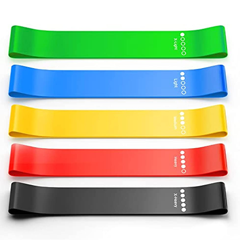Home Gym Organization - Resistance Bands Exercise Workout Bands Stretch