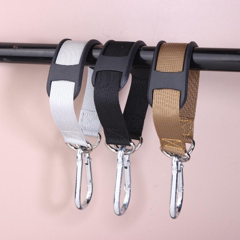 Home Gym Equipment Diy - 2Pcs Nylon Sling With Metal Hook