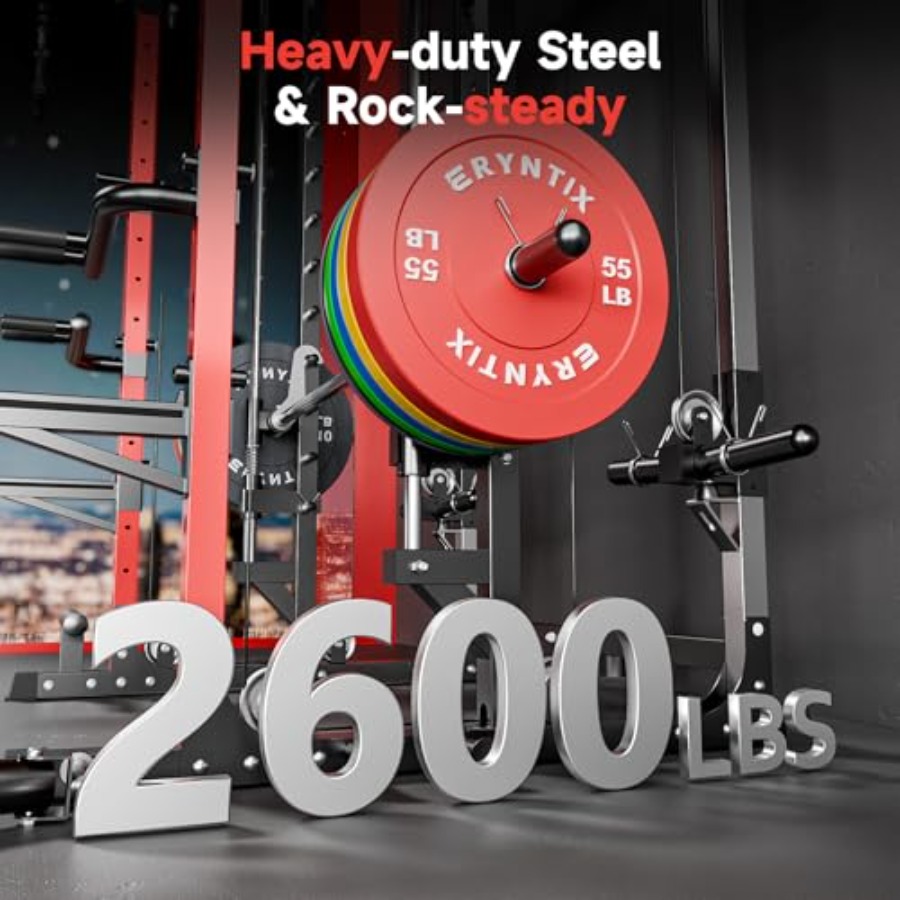 Smith Machine 2600 LBS Capacit - Home Gym One Machine avaliação e preço