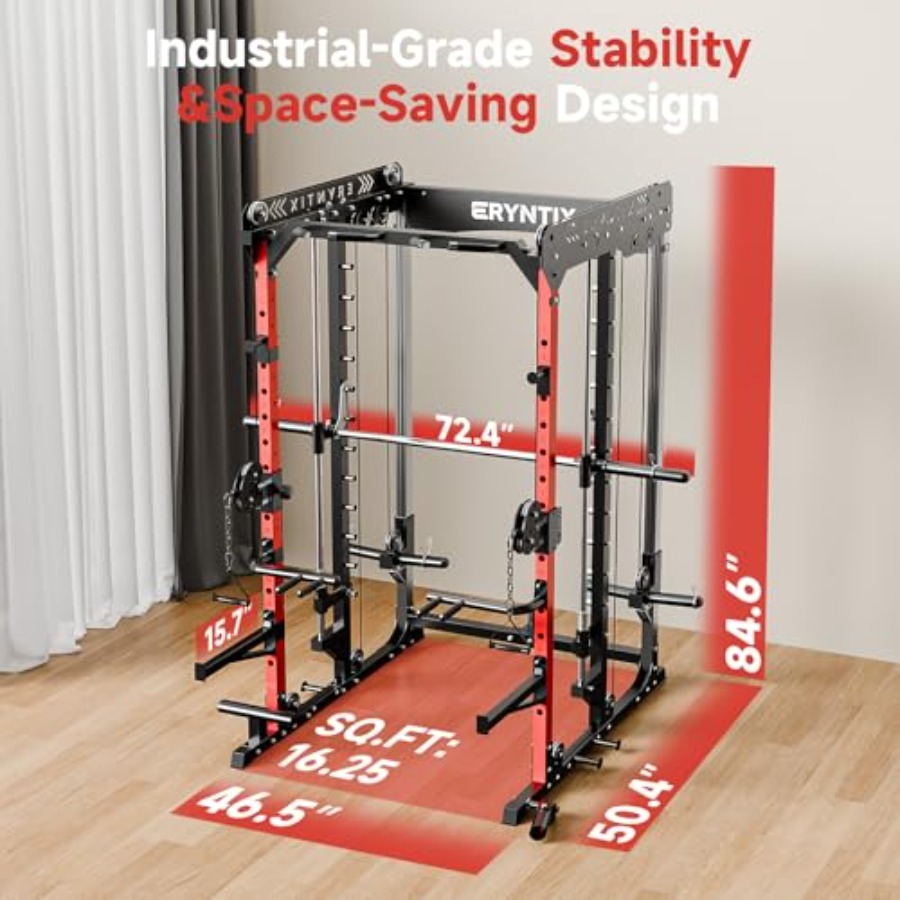 Smith Machine 2600 LBS Capacit - Home Gym One Machine avaliação e preço