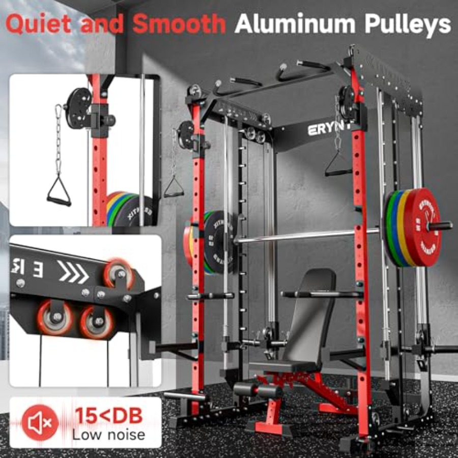 Smith Machine 2600 LBS Capacit - Home Gym One Machine avaliação e preço