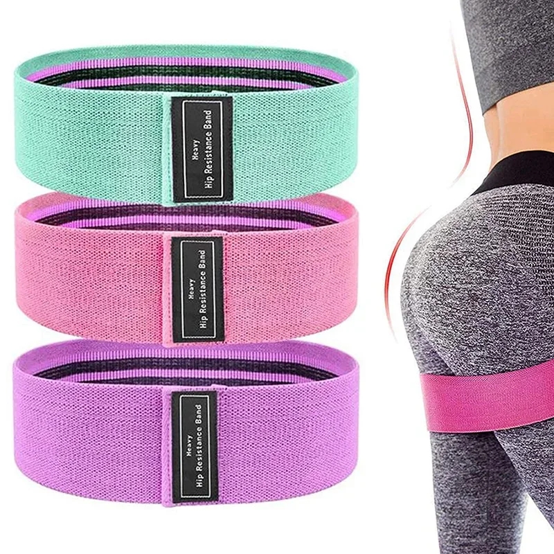 1/2/3PCS Elastic Bands Fitness - Home Gym Organization avaliação e preço