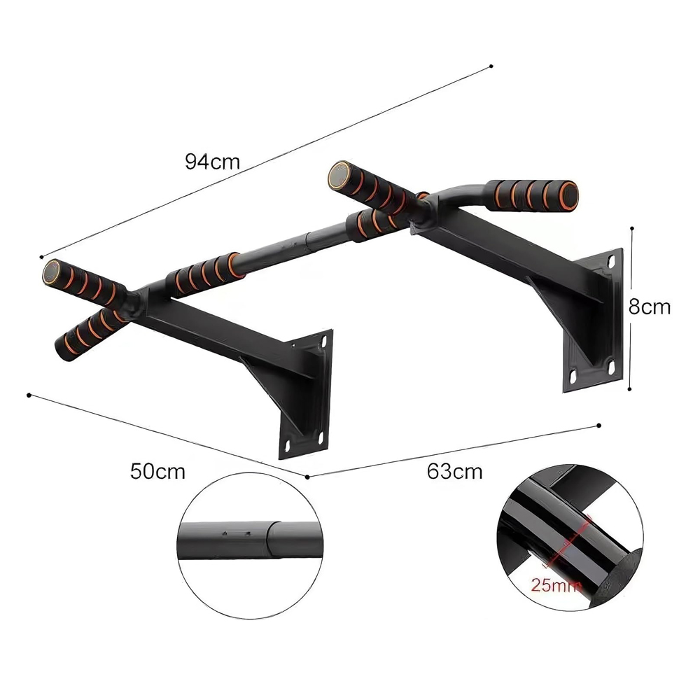 Adjustable Steel Frame Bar Hom - Home Gym Upper Body Workout avaliação e preço