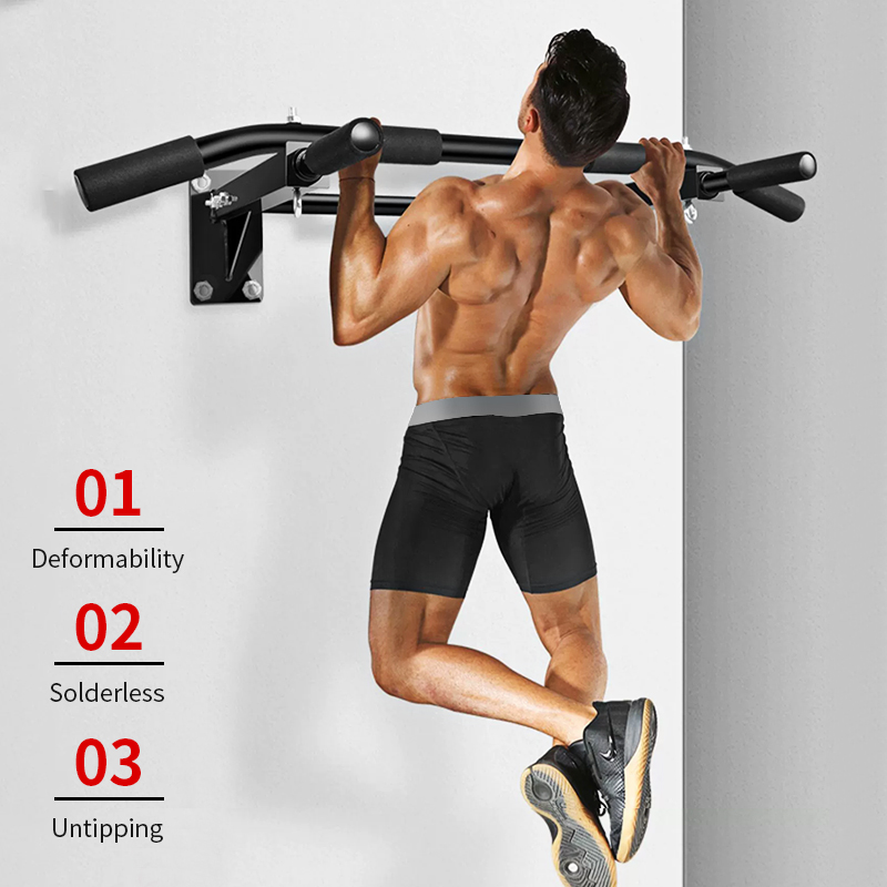 Wall-Mounted Pull-Up Bar-Drill - Home Gym Organization avaliação e preço