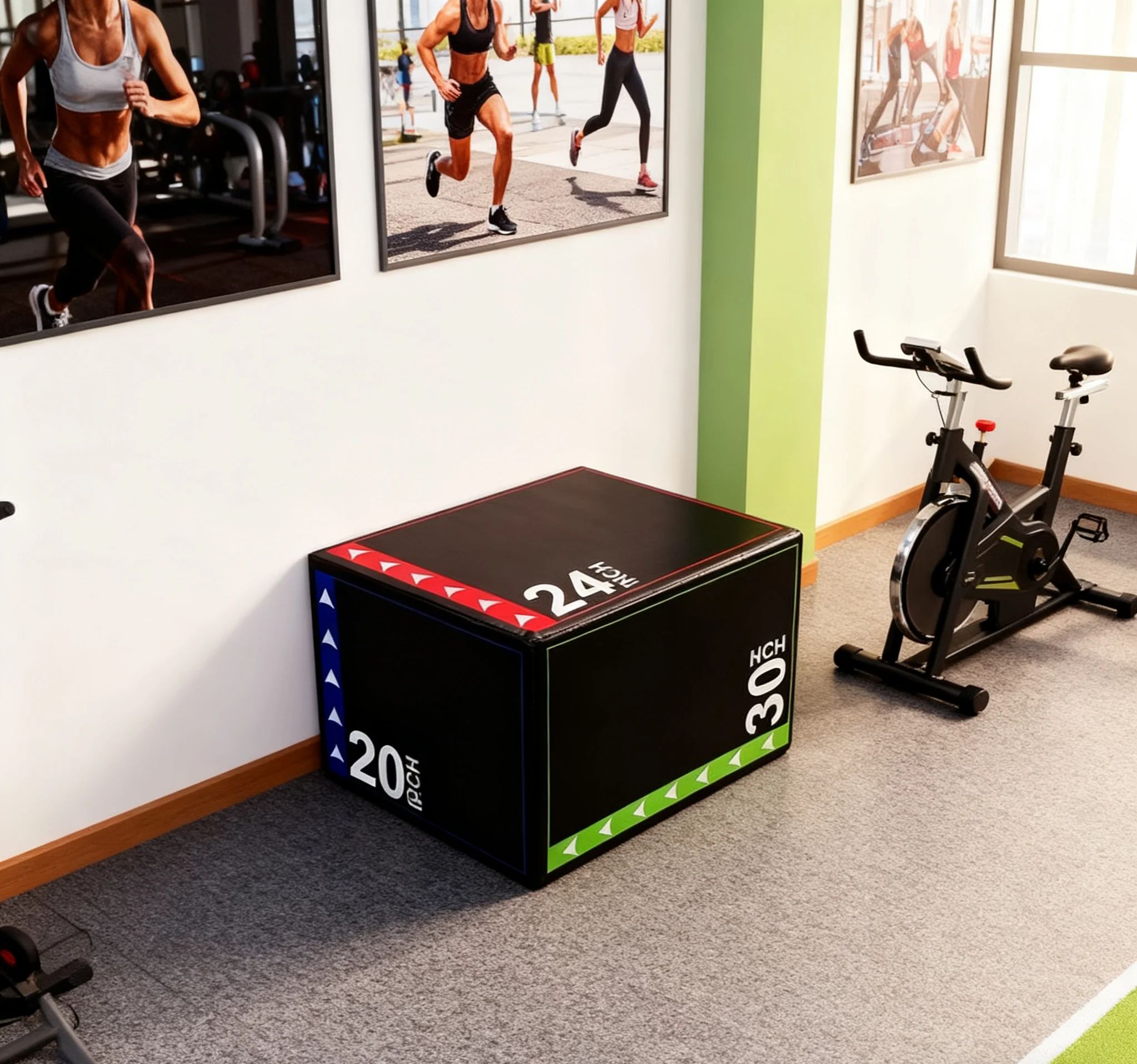 3-in-1Jump Box Plyometric Box  - Home Gym Technogym avaliação e preço