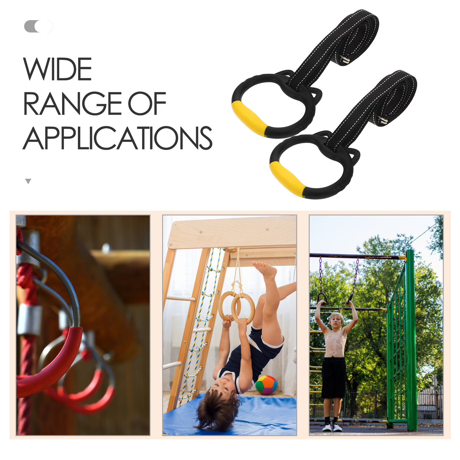1 set 1 Set Gymnastics Rings F - Home Gym Technogym avaliação e preço
