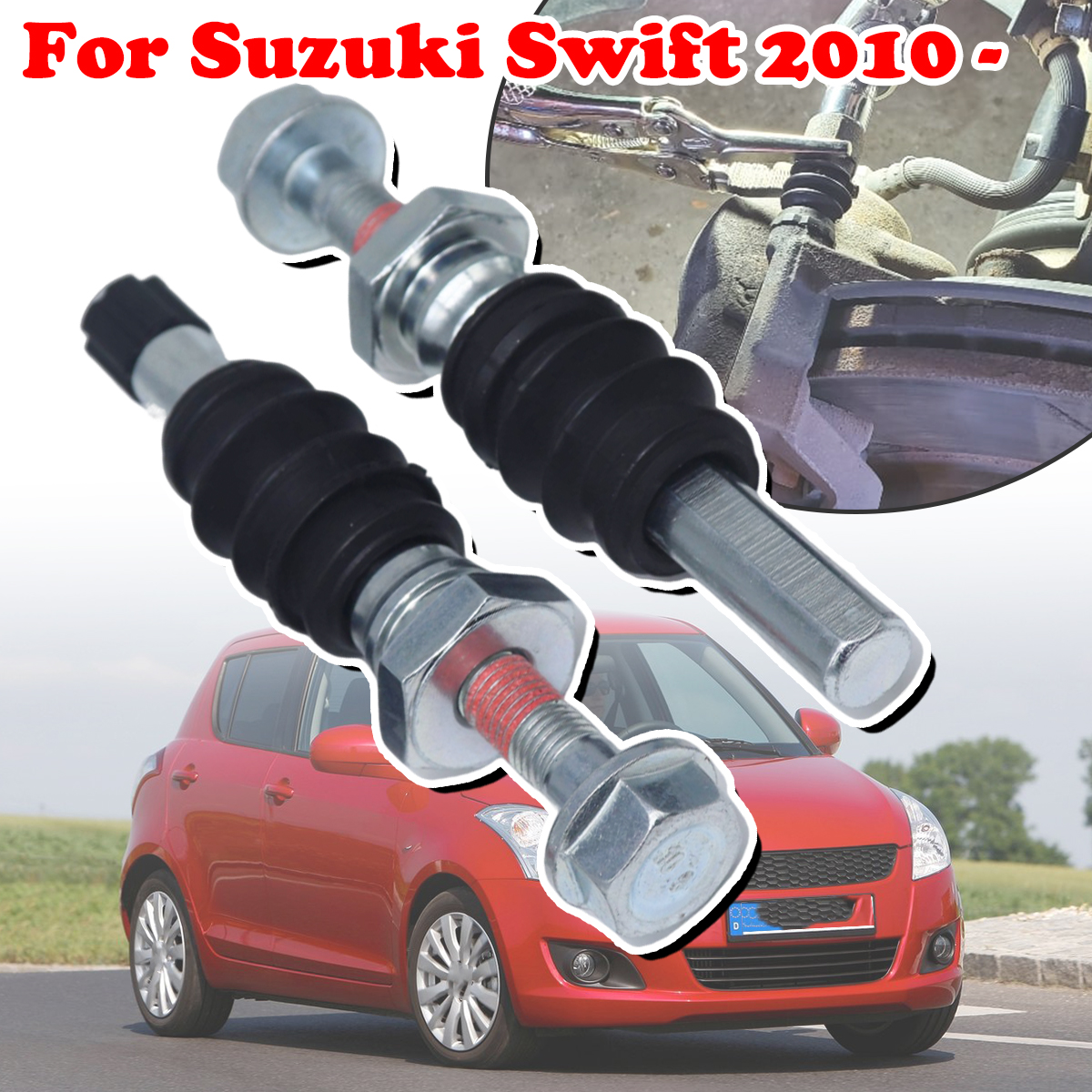 For Suzuki Swift 2010- Front B - Gliding Disc Slider avaliação e preço