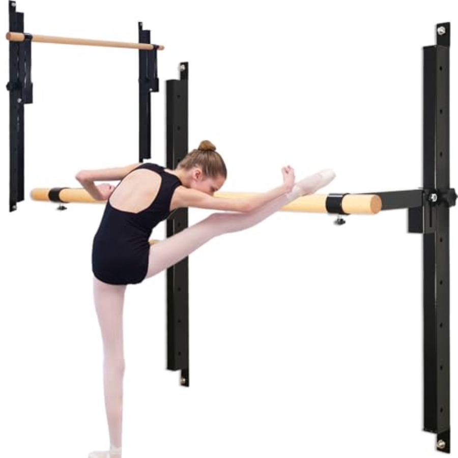 Wall Mounted Ballet Barre 4ft  - Home Gym Wall Mounted avaliação e preço