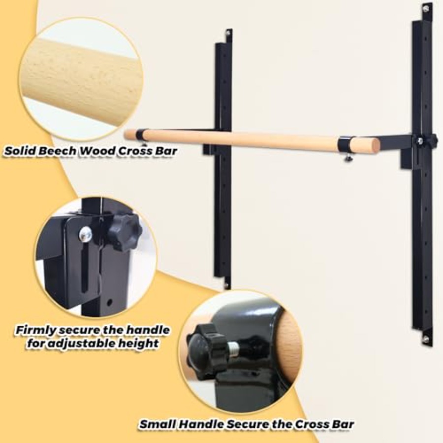Wall Mounted Ballet Barre 4ft  - Home Gym Wall Mounted avaliação e preço