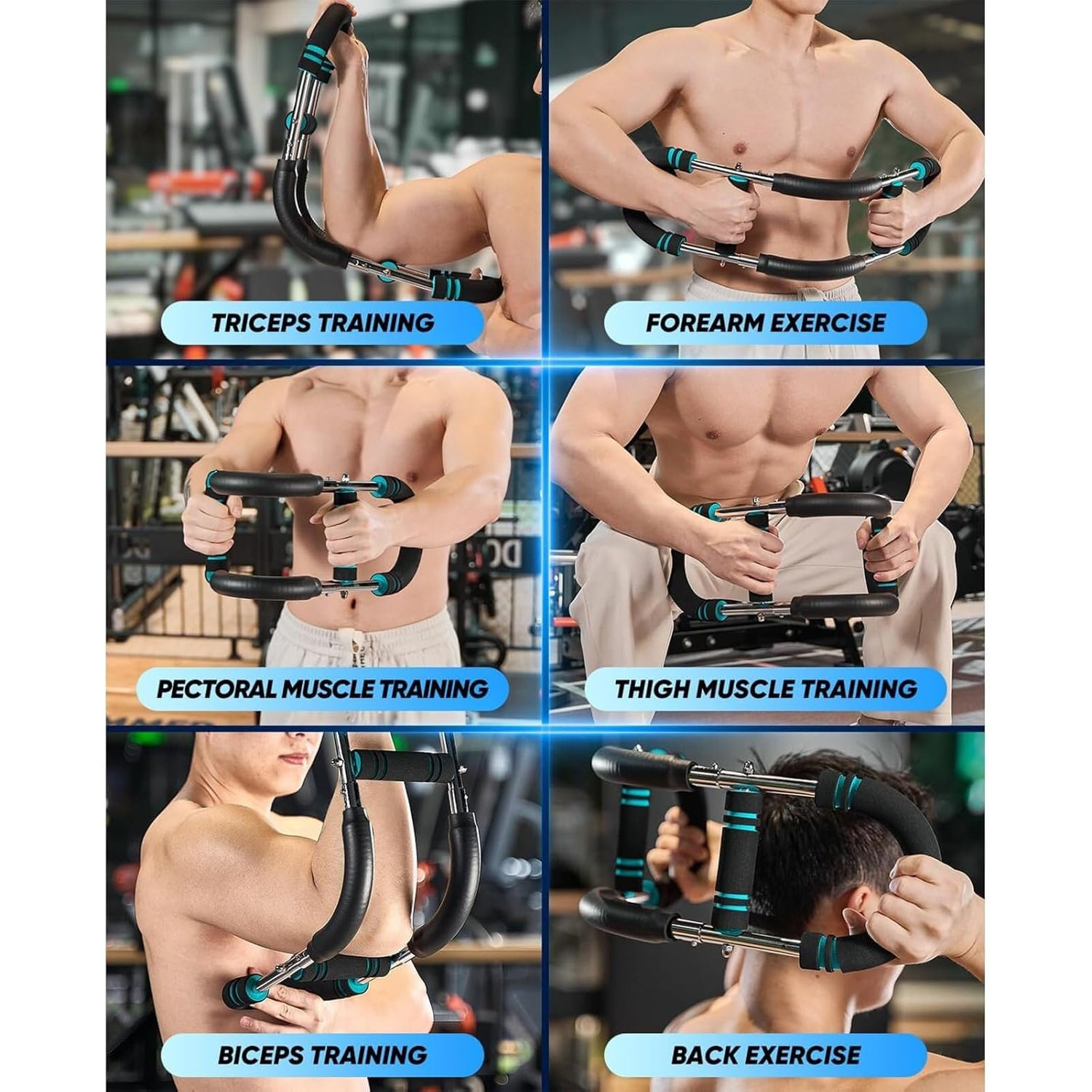 3-Position Twister Arm Trainer - Home Gym Upper Body Workout avaliação e preço