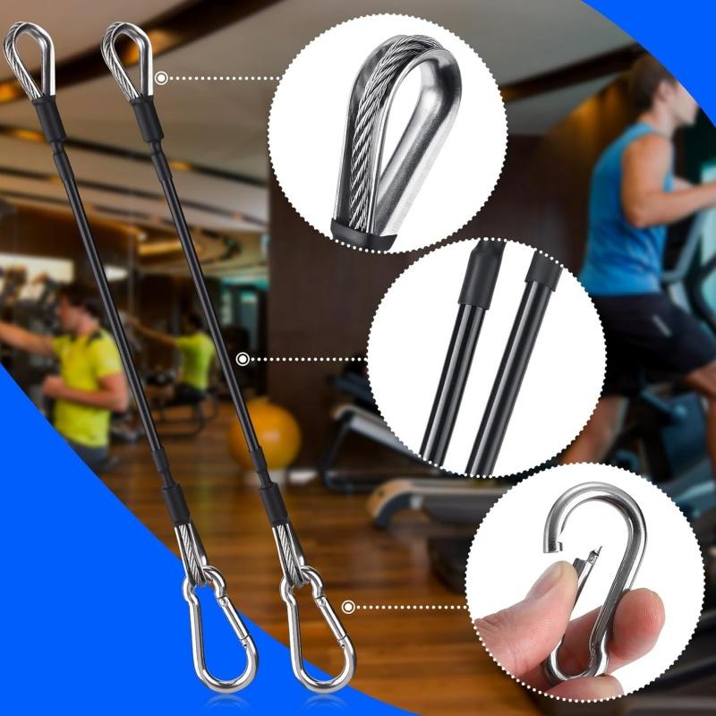 1/2 pcs gym cable extension co - Home Gym Bowflex Machine avaliação e preço