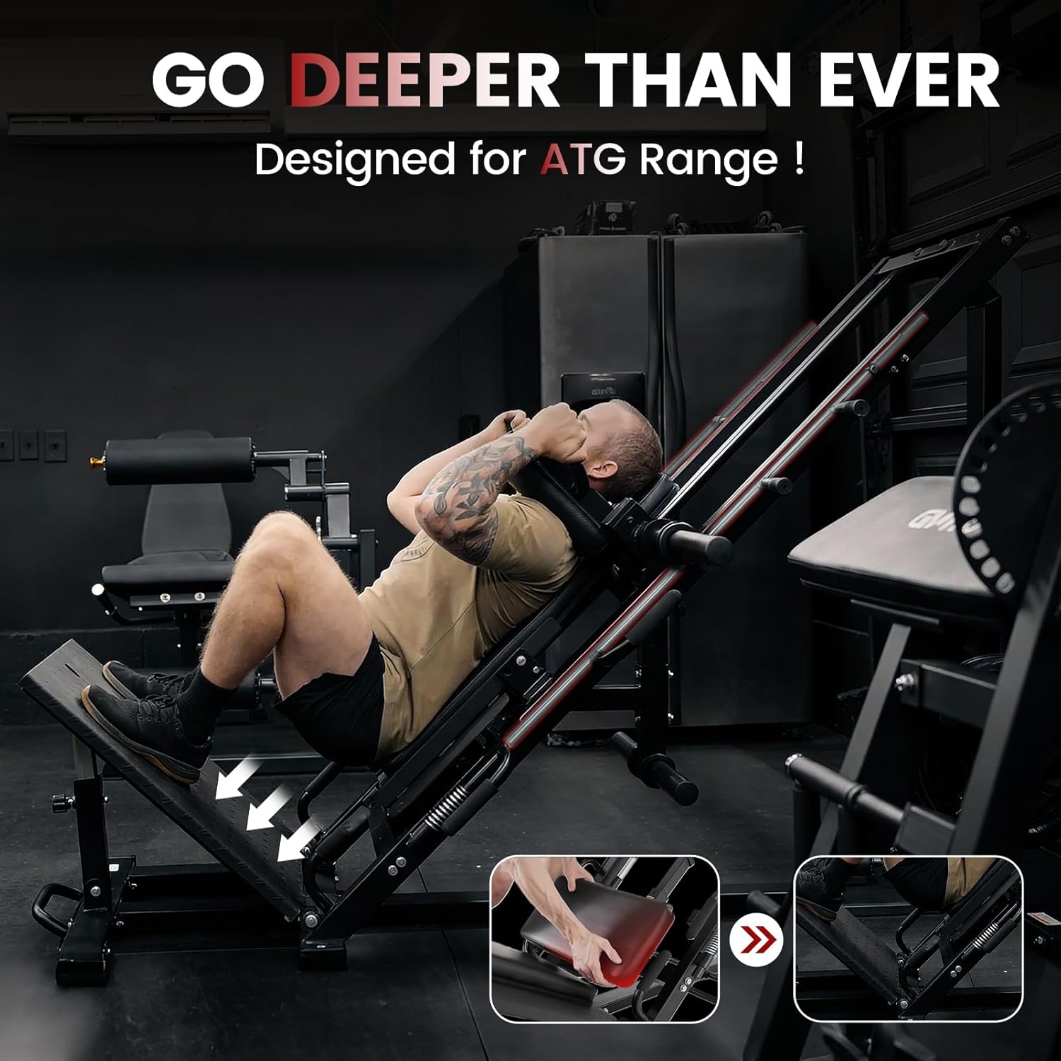 Leg Press Hack Squat Machine C - Leg Press Machine avaliação e preço