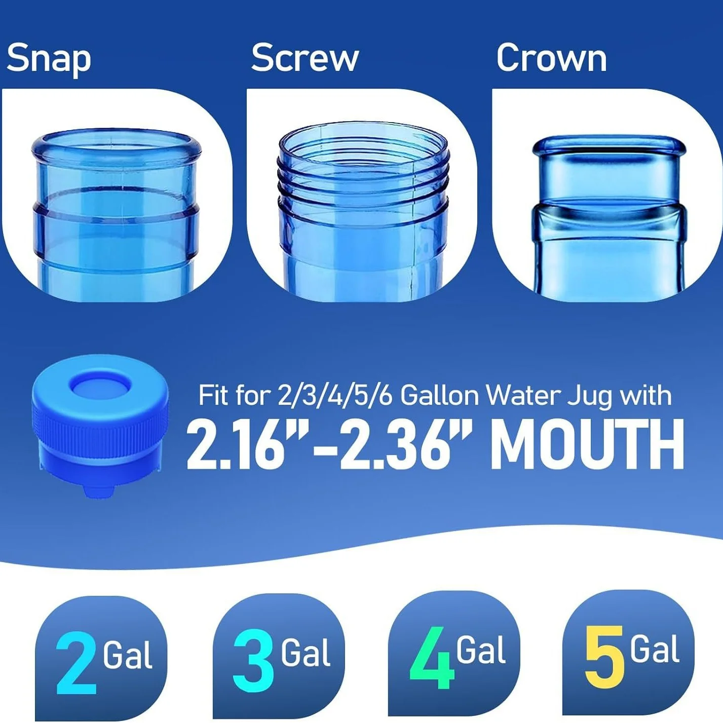 5 Pack 3.5 Gallon Water Jug Ca - Home Gym Kettler avaliação e preço
