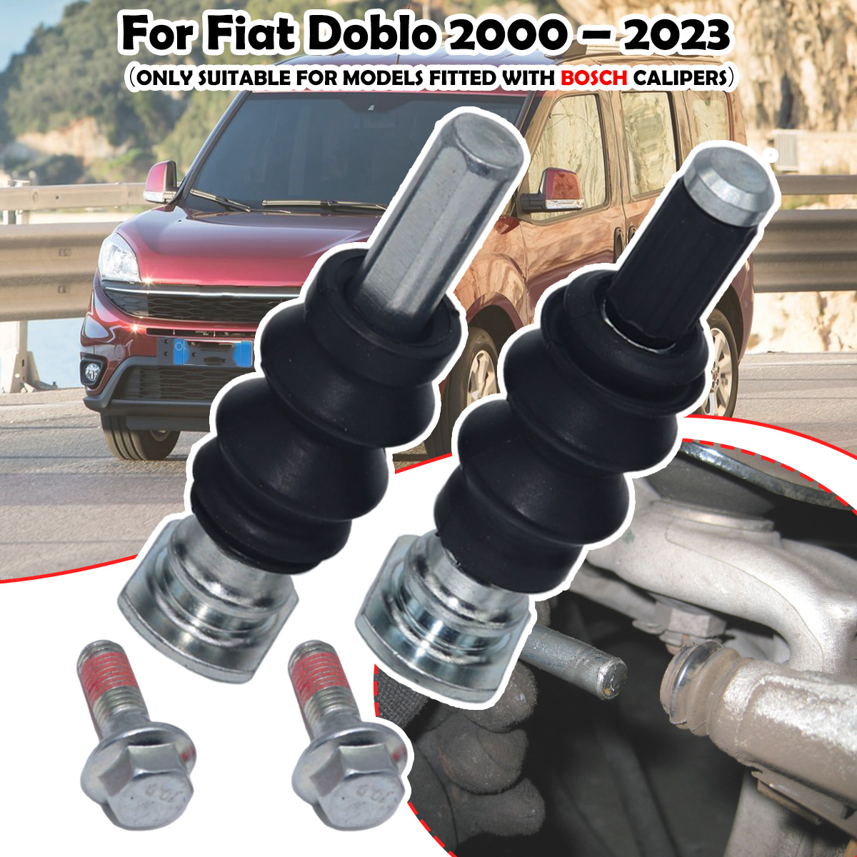 For Fiat Doblo 2000 - 2023 Fro - Gliding Disc Slider avaliação e preço