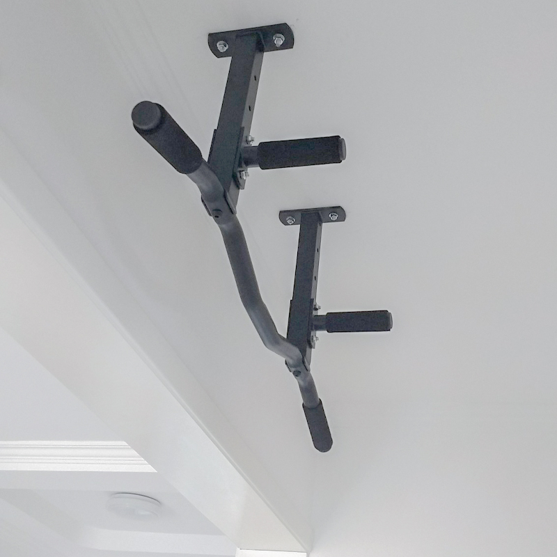 Wall Mounted Pull Up Bar Gym H - Home Gym Organization avaliação e preço