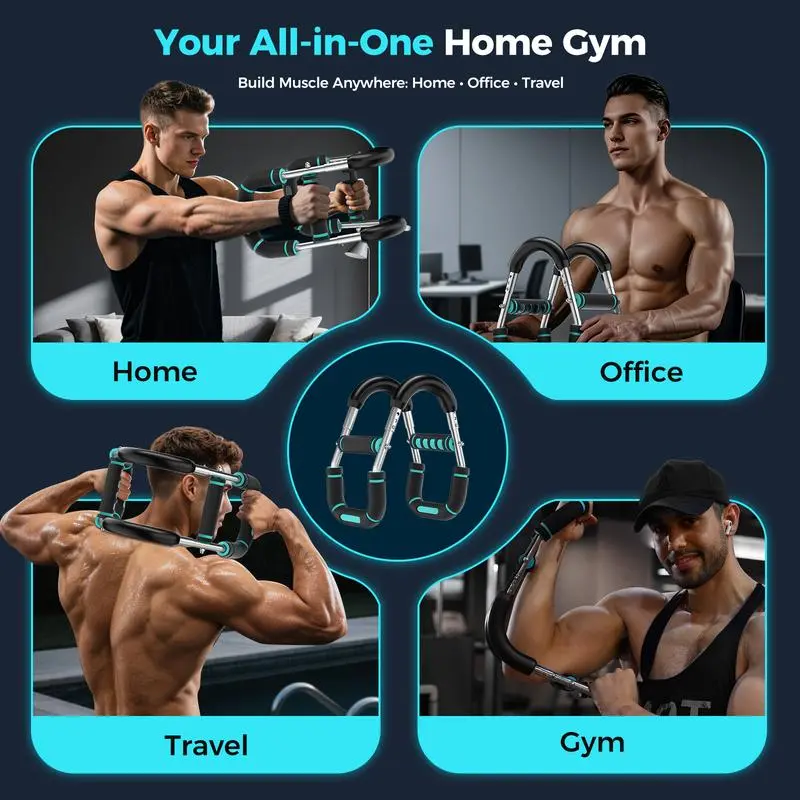 Adjustable Power Twister Bar A - Home Gym Upper Body Workout avaliação e preço
