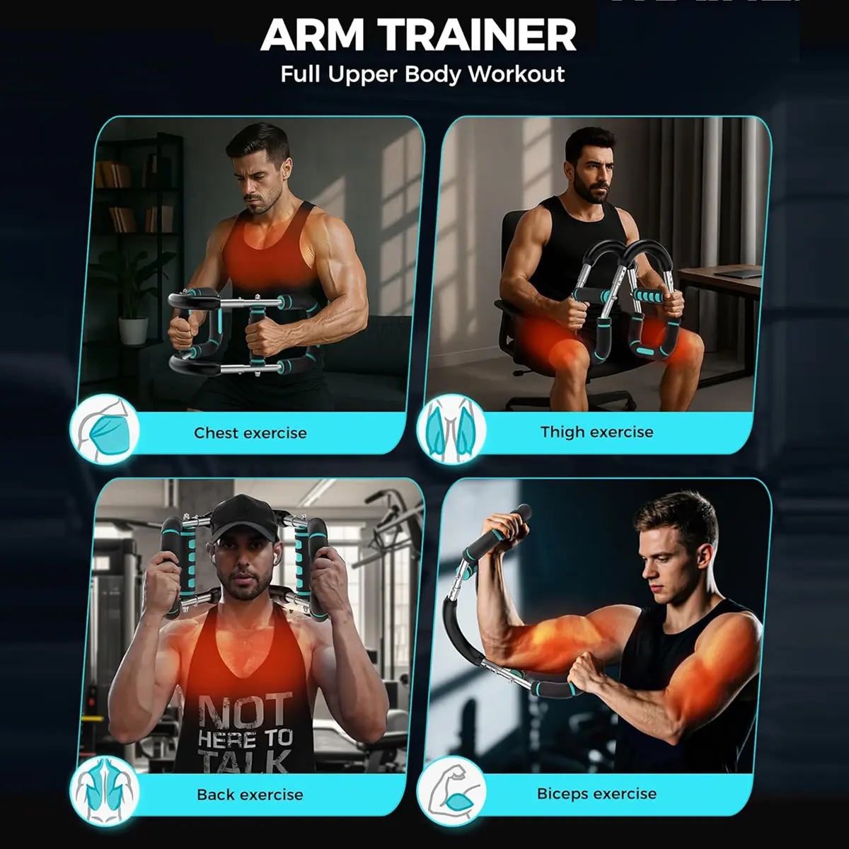 Adjustable Power Twister Bar A - Home Gym Upper Body Workout avaliação e preço