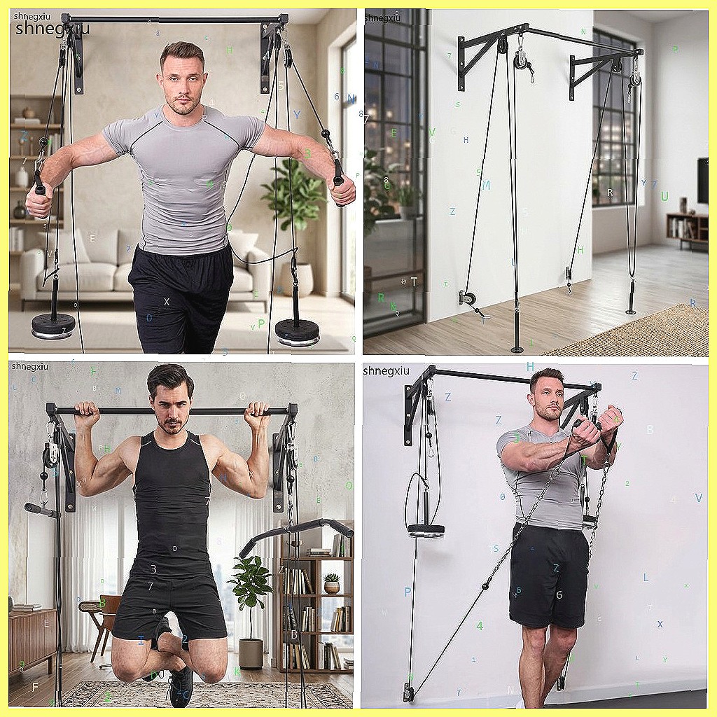 Wall Mounted DIY Fitness Pulle - Home Gym Equipment Diy avaliação e preço