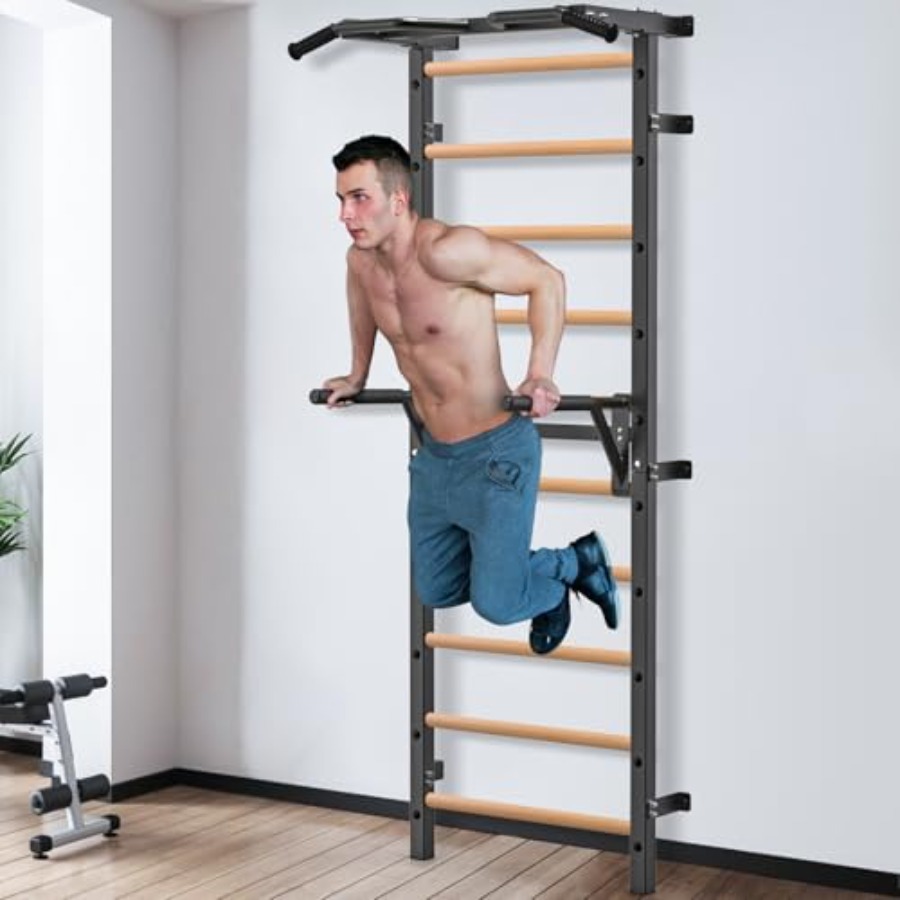 Wall Mounted Gymnastic Stall B - Home Gym Wall Mounted avaliação e preço