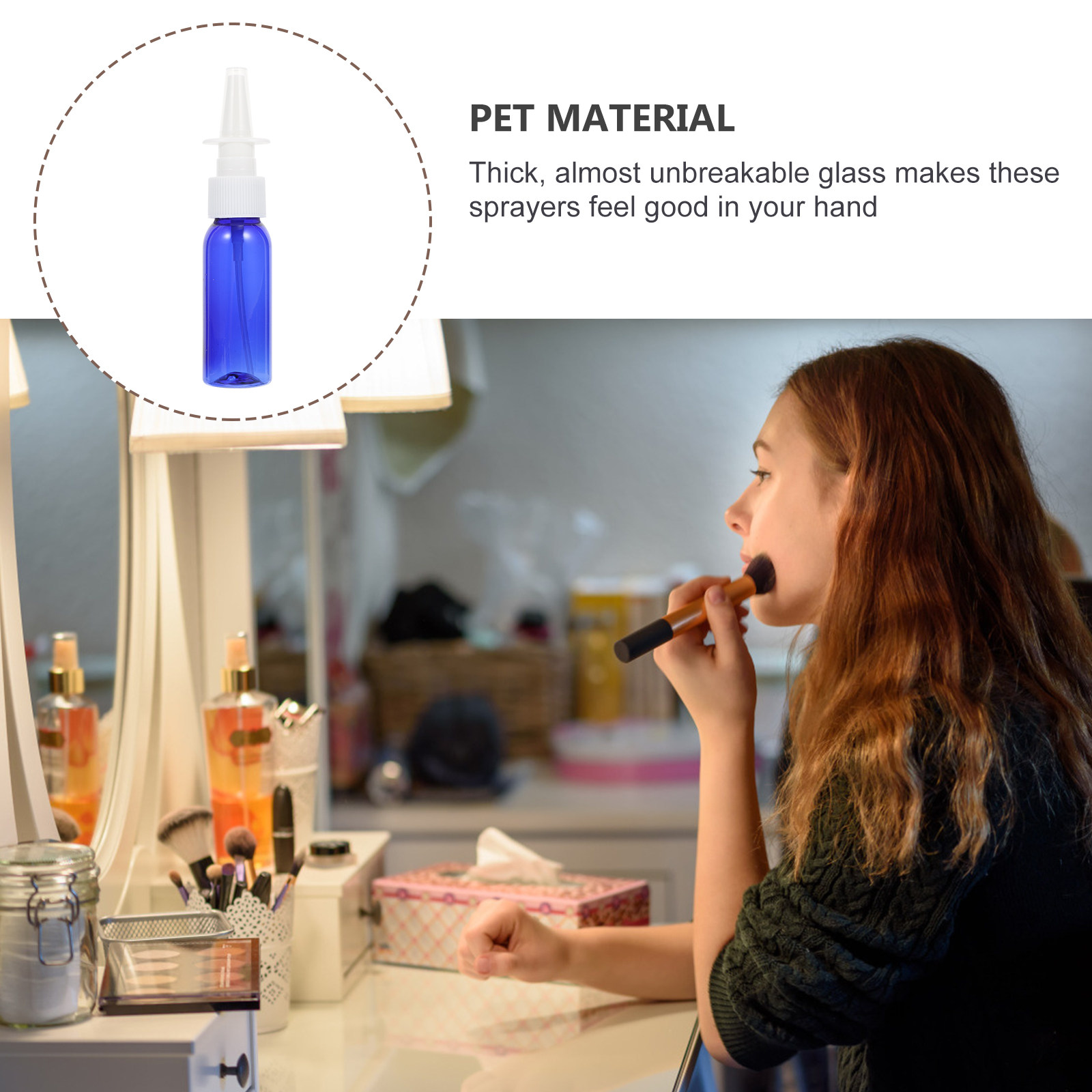 8Pcs Nasal Spray Bottles Thick - Home Gym Kettler avaliação e preço
