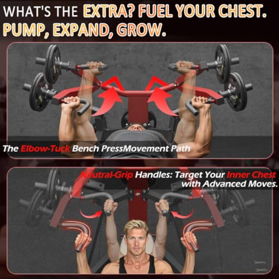 Home Gym Chest Press Machine:  - Home Gym Upper Body Workout avaliação e preço