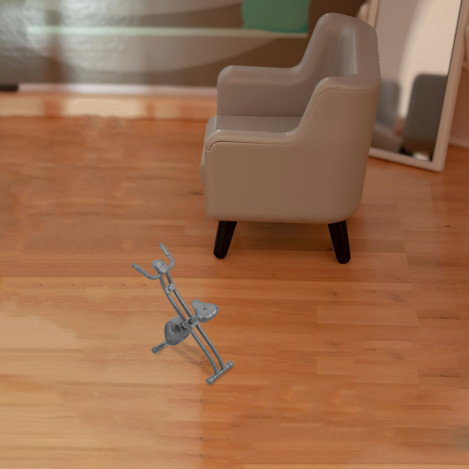 Miniature Exercise Bike Dollho - Home Gym Equipment Diy avaliação e preço