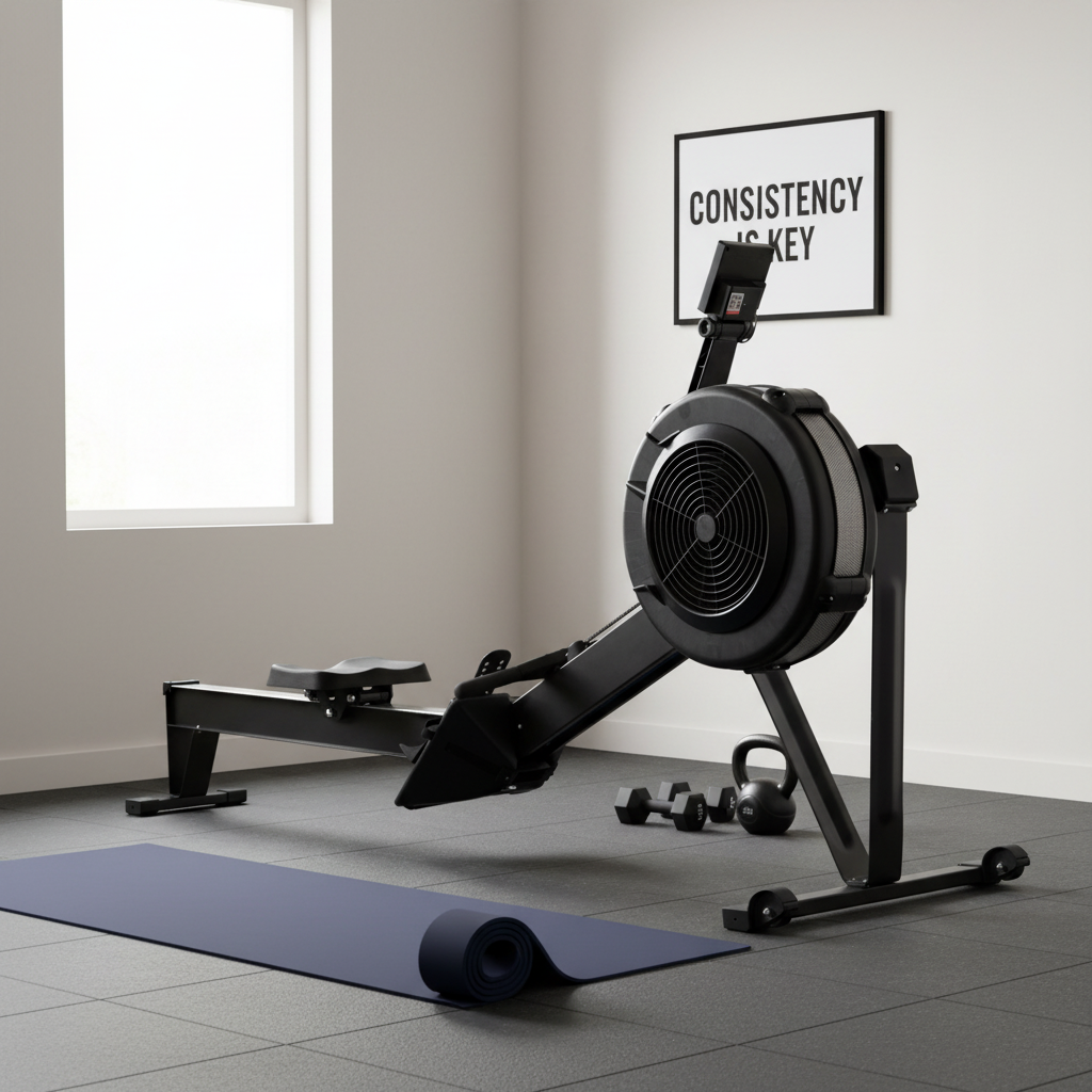 Air Rowing Machine Gym Fitness - Home Gym Rowing Machine avaliação e preço