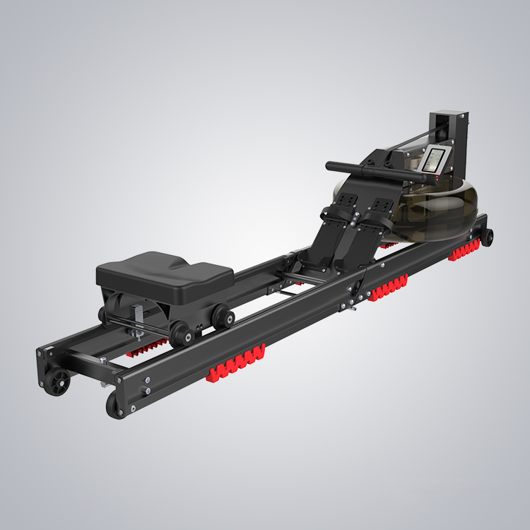 Water Rowing Machine Ergometer - Home Gym Upper Body Workout avaliação e preço