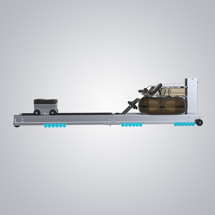 Water Rowing Machine Ergometer - Home Gym Upper Body Workout avaliação e preço