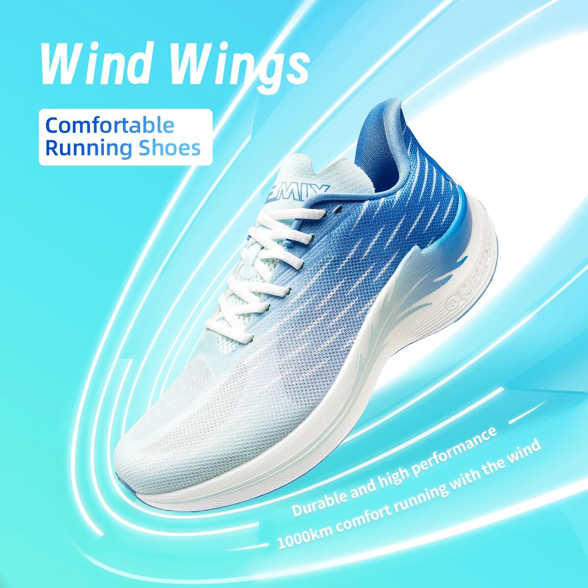 Onemix 2026 Wind Wings Breatha - Speed Parachute Sprint avaliação e preço