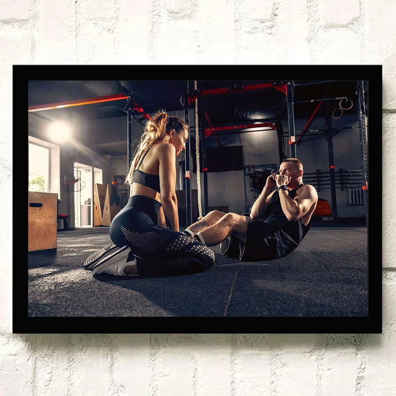 Fitness Sports Poster Running  - Home Gym Japan avaliação e preço