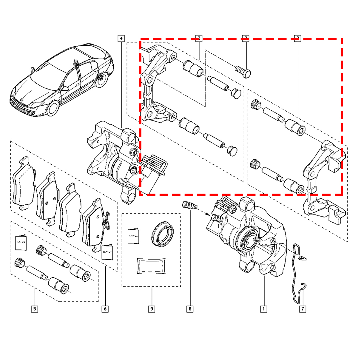 For Peugeot Partner Tepee Orig - Gliding Disc Slider avaliação e preço