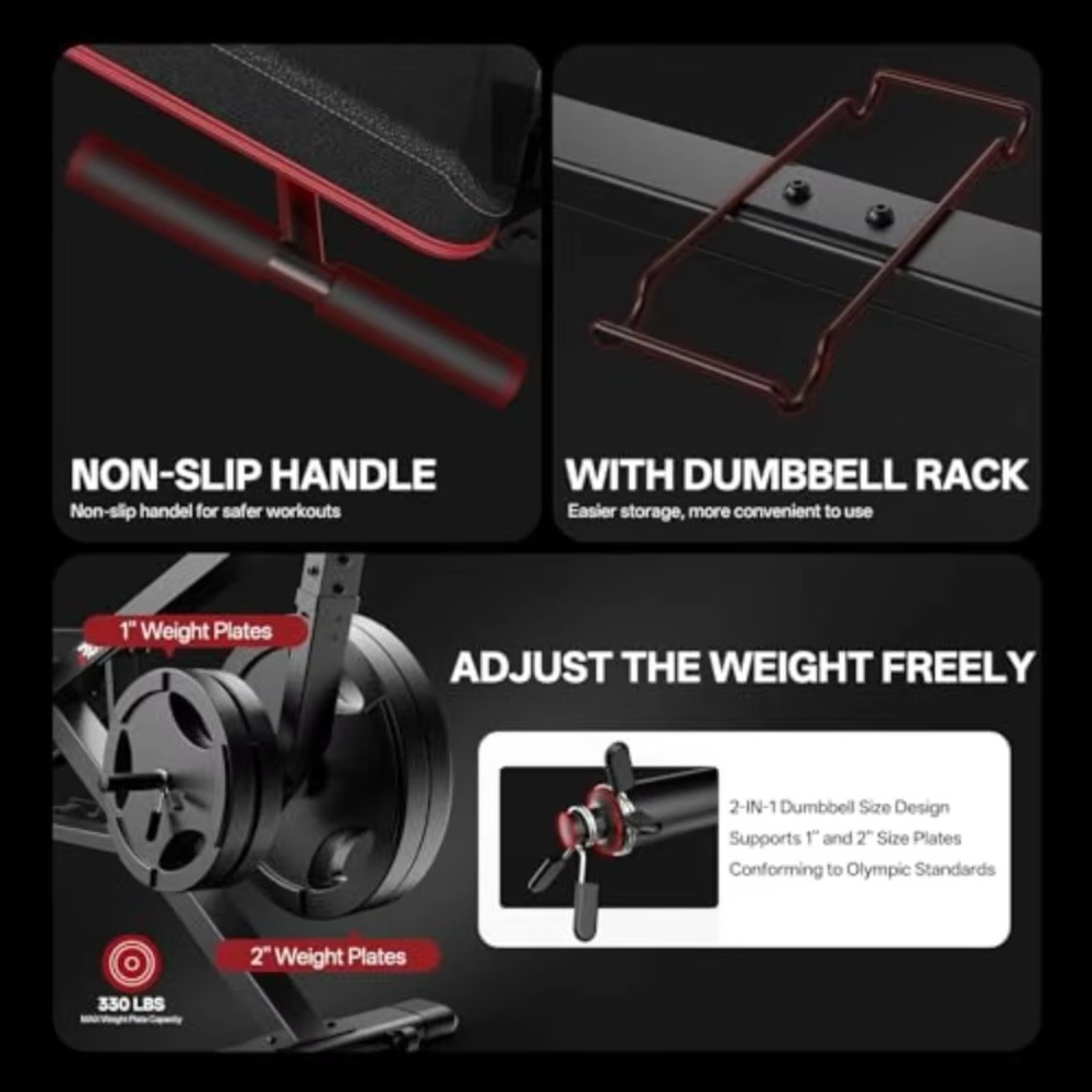 Heavy Duty Leg Press Machine H - Home Gym Quad Machine avaliação e preço