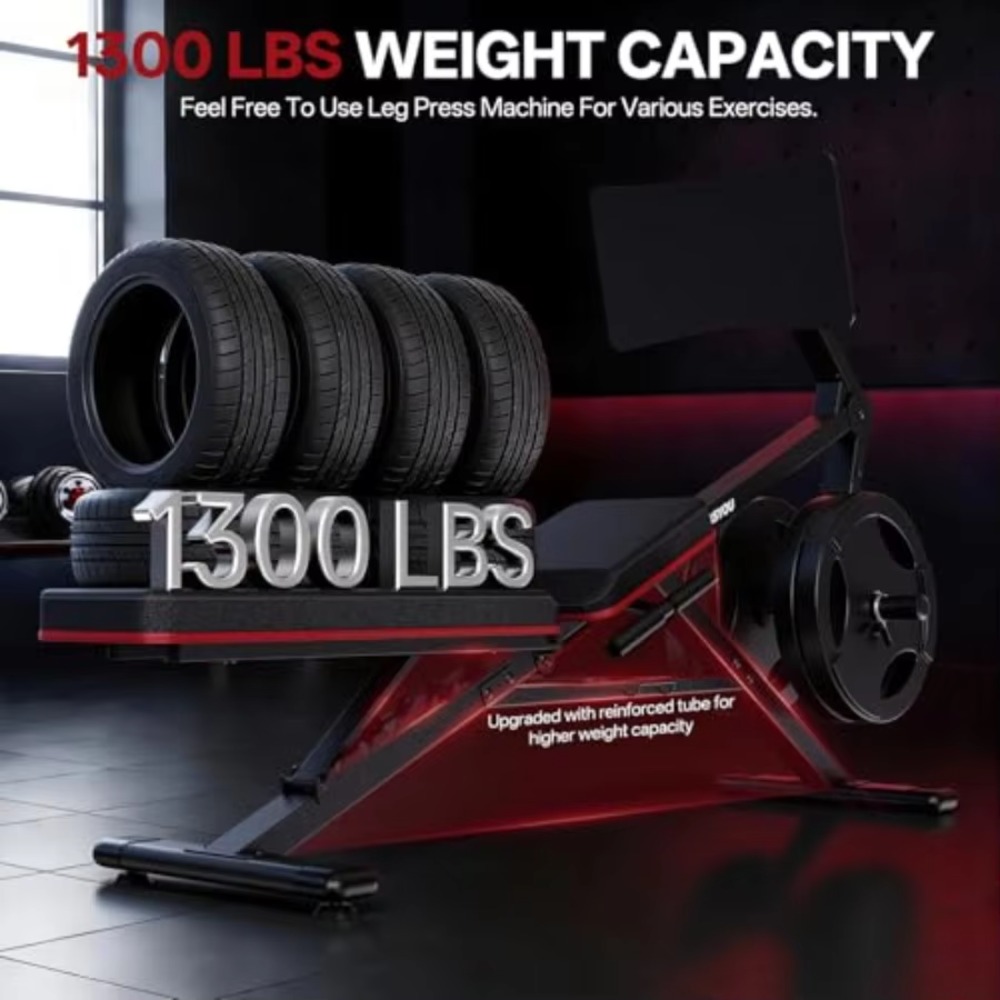 Heavy Duty Leg Press Machine H - Home Gym Quad Machine avaliação e preço