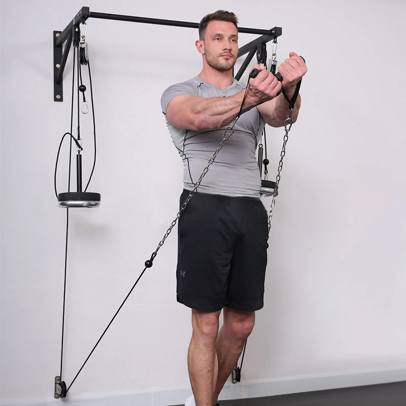 Wall Mounted DIY Fitness Pulle - Home Gym Equipment Diy avaliação e preço