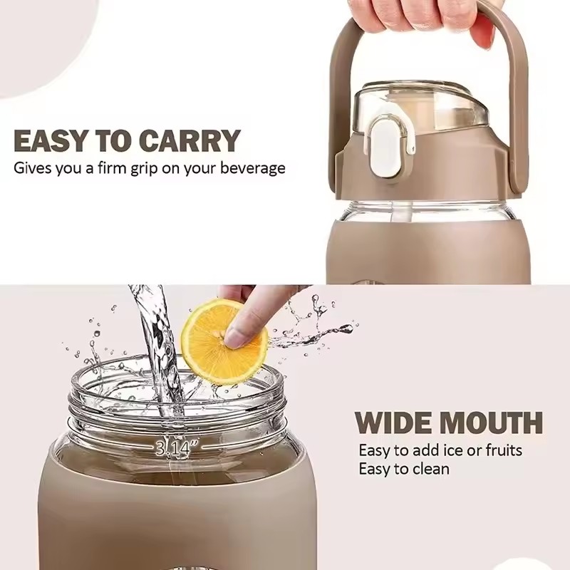 1000ML Glass Water Bottles wit - Home Gym Kettler avaliação e preço