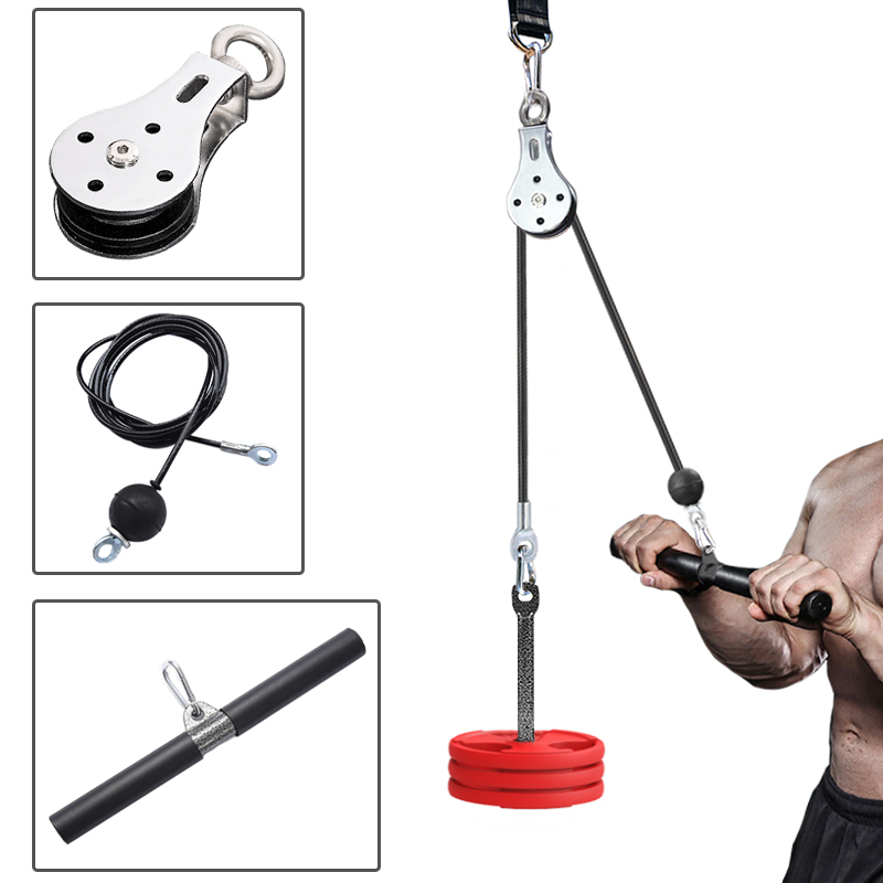 Gym Fitness DIY Pully Cable Ma - Home Gym Equipment Diy avaliação e preço