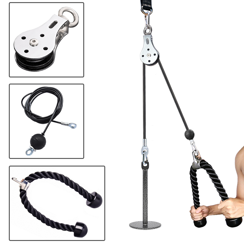 Gym Fitness DIY Pully Cable Ma - Home Gym Equipment Diy avaliação e preço
