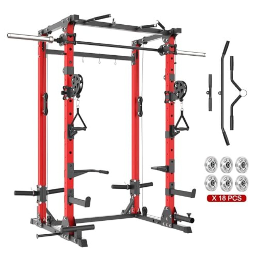 Smith Machine 5 in 1 Heavy-Dut - Home Gym One Machine avaliação e preço