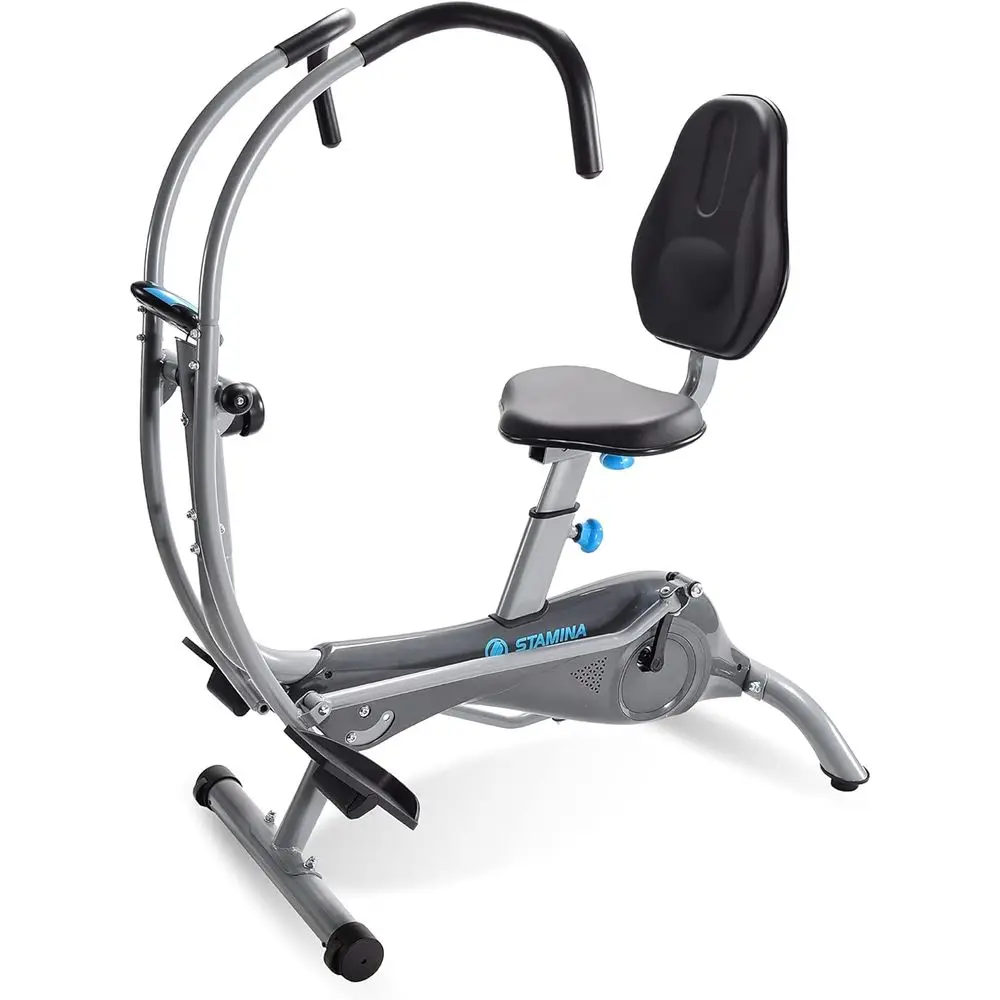 Fitness Stepper Machine with M - Home Gym Upper Body Workout avaliação e preço