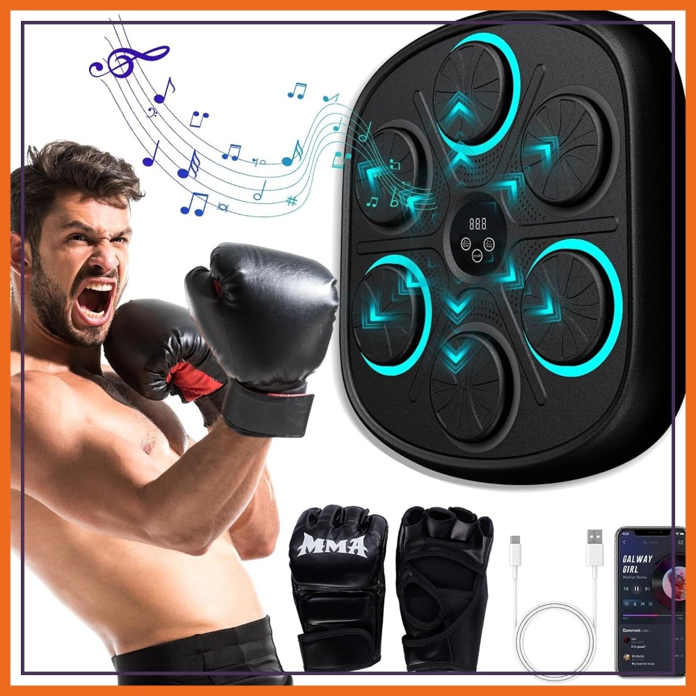Bluetooth Music Boxing Machine - Home Gym Wall Mounted avaliação e preço