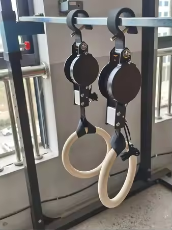 Birch Fitness Rings High Load- - Gymnastic Rings Wooden avaliação e preço