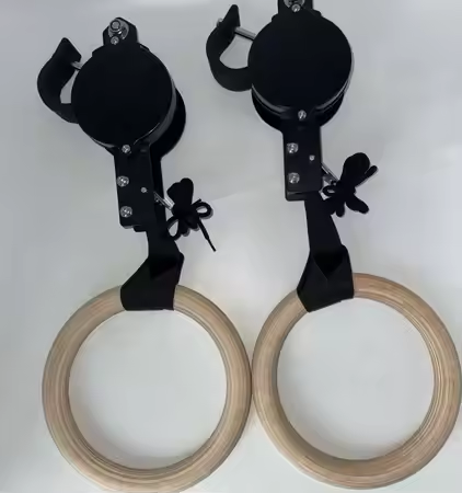 Birch Fitness Rings High Load- - Gymnastic Rings Wooden avaliação e preço