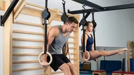 Birch Fitness Rings High Load- - Gymnastic Rings Wooden avaliação e preço