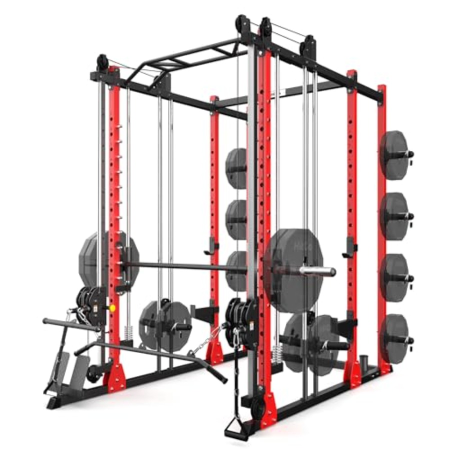 All-in-One Power Rack with Smi - Home Gym One Machine avaliação e preço