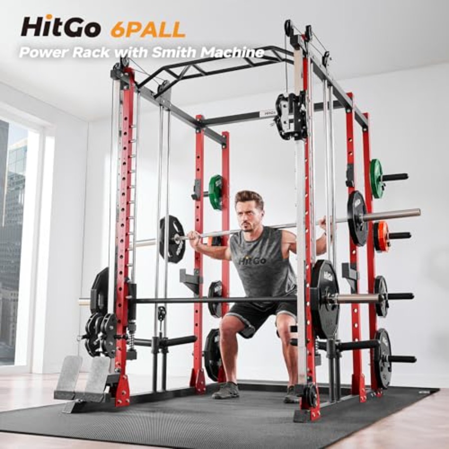 All-in-One Power Rack with Smi - Home Gym One Machine avaliação e preço