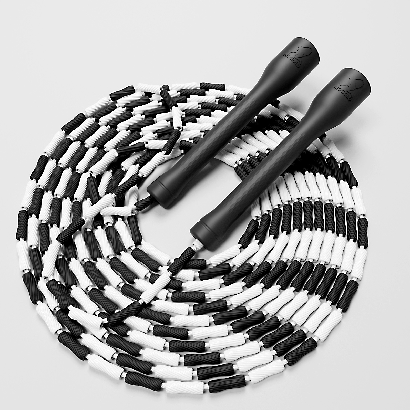 MOGOLD Beaded Jump Rope - Adju - Speed Parachute Sprint avaliação e preço